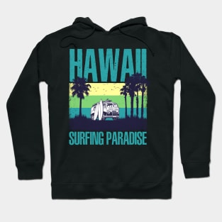 hawaii surfing paradise Hoodie